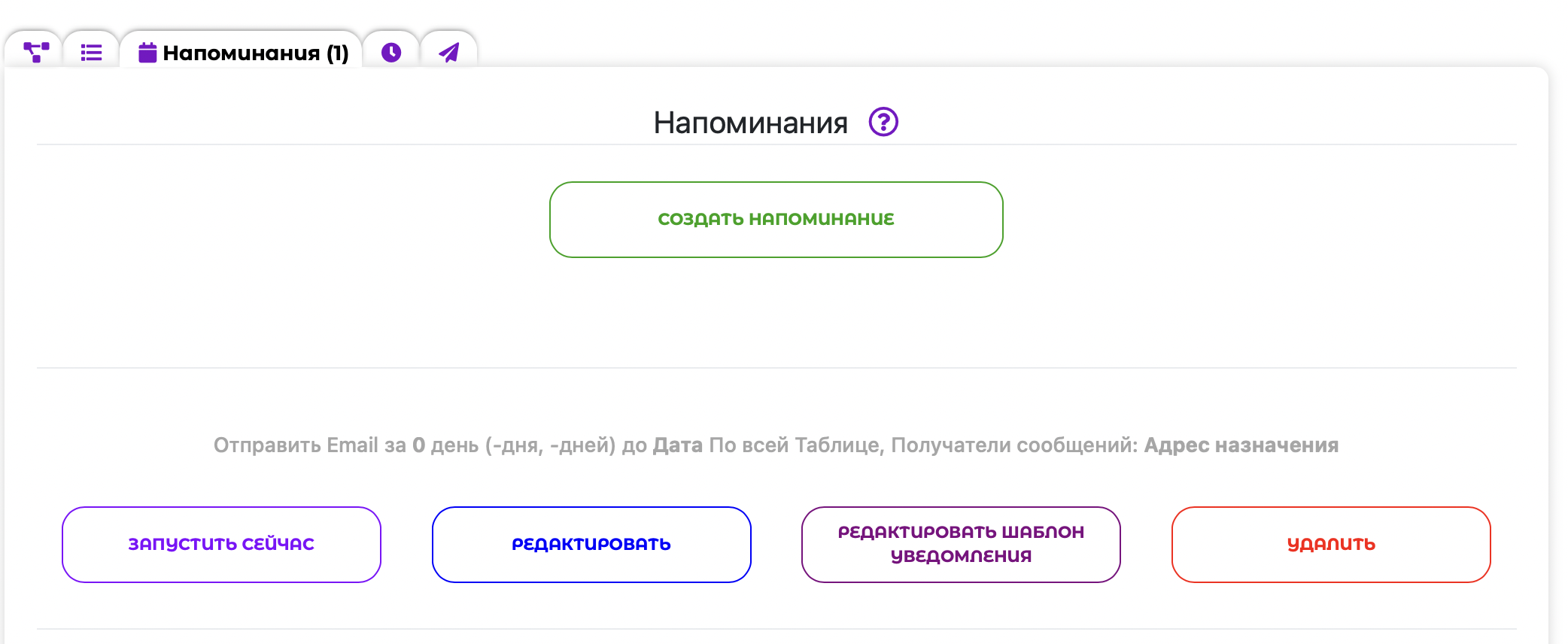 Модуль Напоминания в Автоматизациях